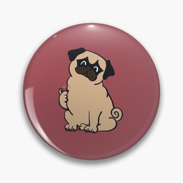 Item preview,  Pug Mini Heart designed and sold by Huebucket.