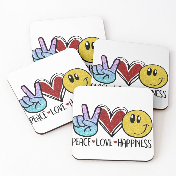 Item preview, Peace Love Happiness designed and sold by Khalu.