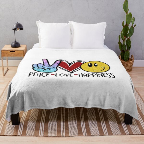 Item preview, Peace Love Happiness designed and sold by Khalu.