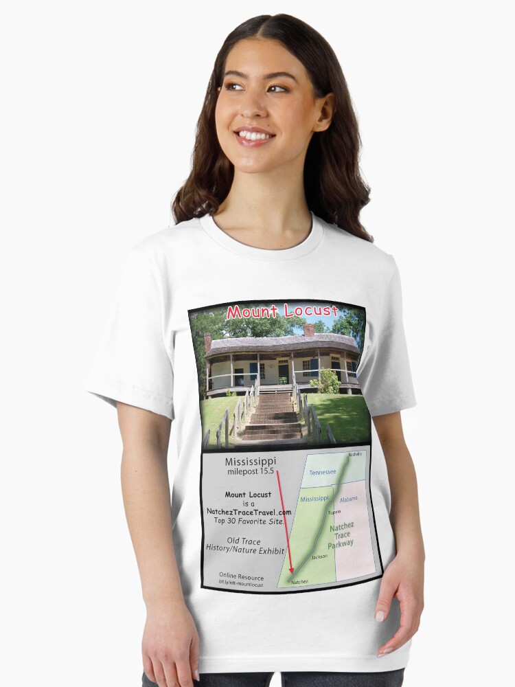 Thumbnail 2 of 7, Essential T-Shirt, Mount Locust on the Natchez Trace Parkway. designed and sold by natcheztrace.