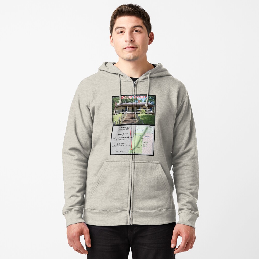 Item preview, Zipped Hoodie designed and sold by natcheztrace.