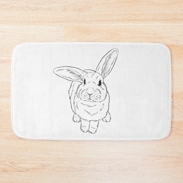 Item preview, Wonky rabbit designed and sold by Firlefanzzz.