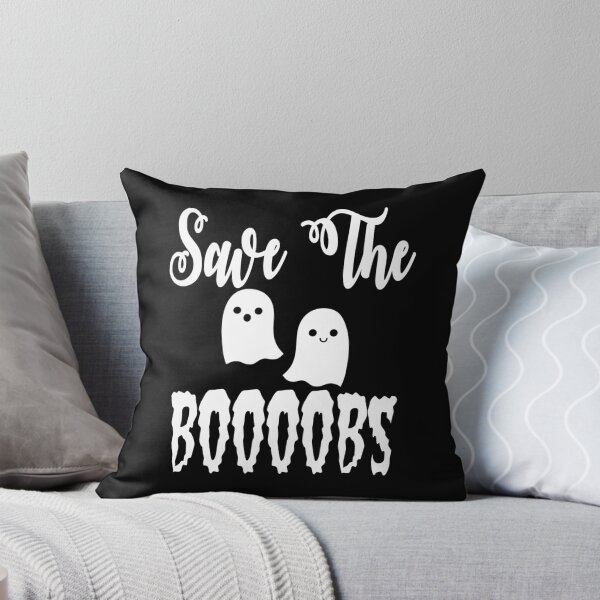Item preview, Save the Boobs - Cute Halloween Breast Cancer product designed and sold by rdorsey8.