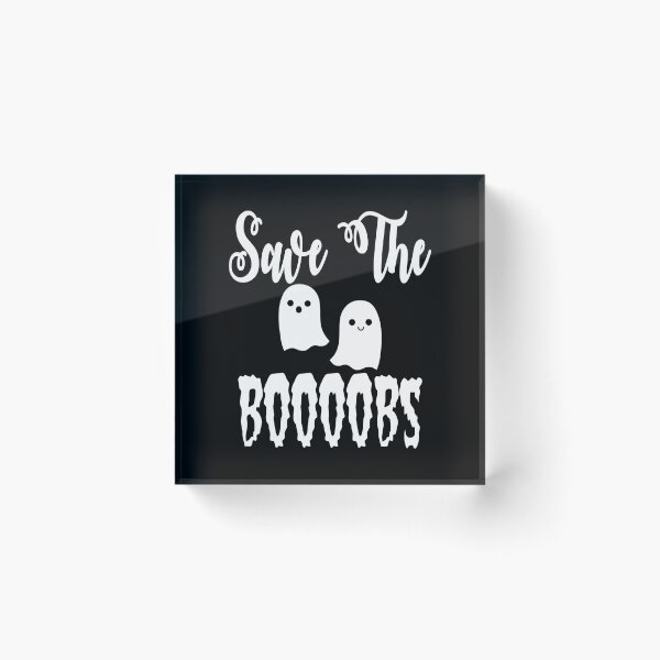Item preview, Save the Boobs - Cute Halloween Breast Cancer product designed and sold by rdorsey8.