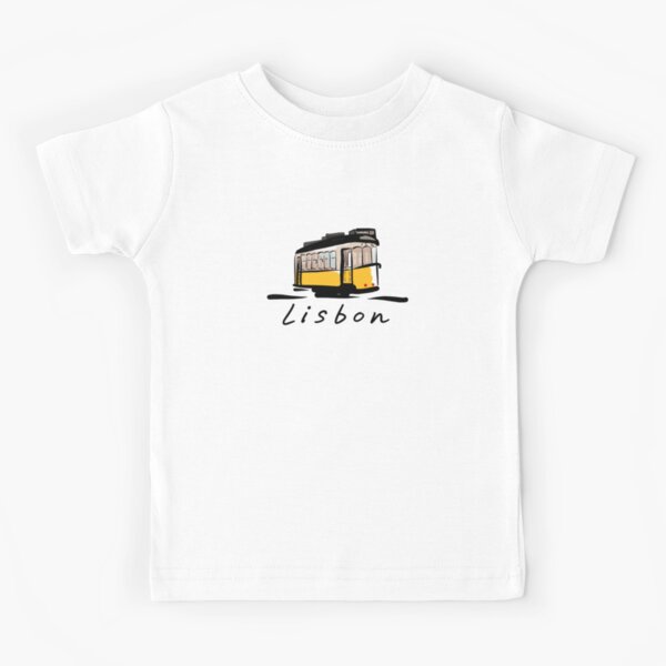 Ilustración de lisboa | Chiado | Portugal Camiseta para niños