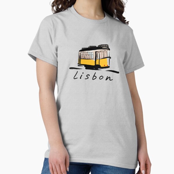 Aperçu de l'œuvre Tramway de Lisbonne – Chiado Portugal Illustration de voyage créée et vendue par Covo Studio.