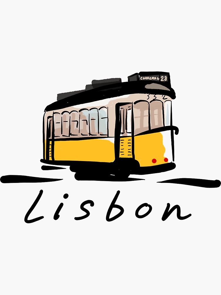 Ilustración de lisboa | Chiado | Portugal de CovoStudio