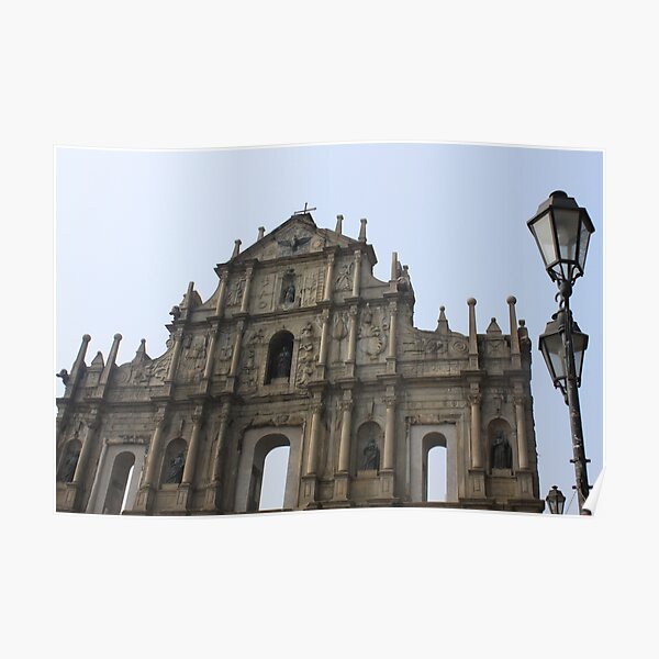 The Ruins of St. Paul's, Macau Poster