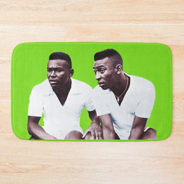 Item preview, Coutinho and Pele Soccer Football Brazil Santos designed and sold by PiscesVibes.