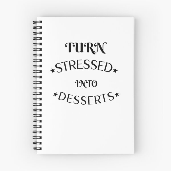 Artikelvorschau, Verwandeln Sie Stress in Desserts entworfen und verkauft von fejoa.