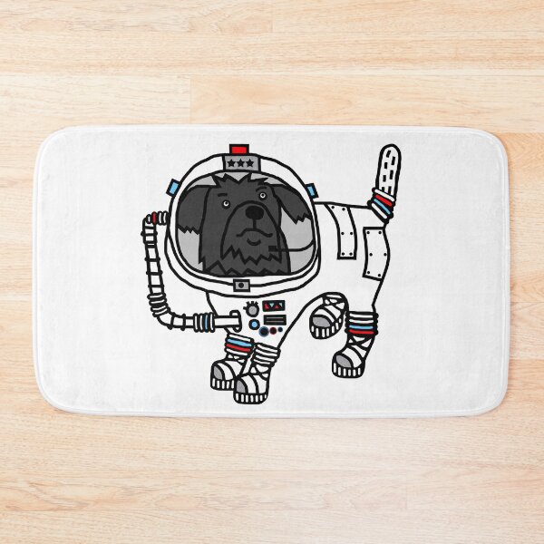 Item preview, Space General Fergus the Dog Astronaut  designed and sold by ellenhenry.