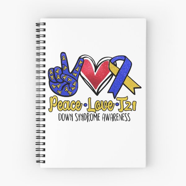 Item preview, Peace Love T21, Down Syndrome Awareness designed and sold by Khalu.