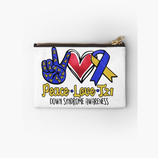 Item preview, Peace Love T21, Down Syndrome Awareness designed and sold by Khalu.