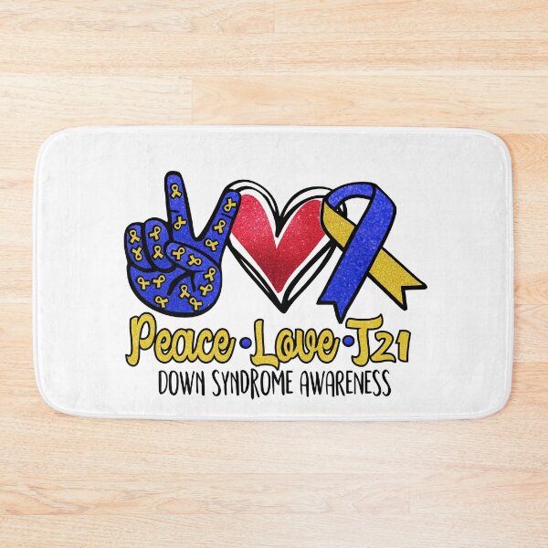 Item preview, Peace Love T21, Down Syndrome Awareness designed and sold by Khalu.