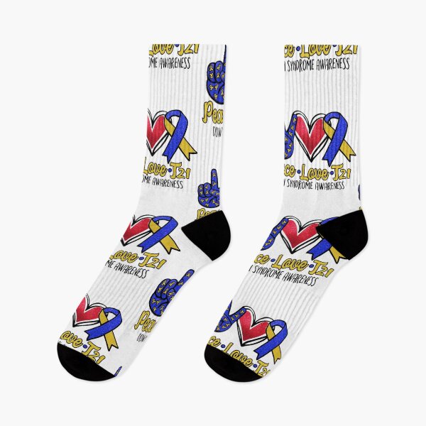 Item preview, Peace Love T21, Down Syndrome Awareness designed and sold by Khalu.