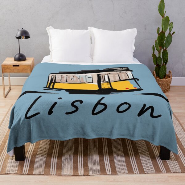 Ilustración de lisboa | Chiado | Portugal Manta