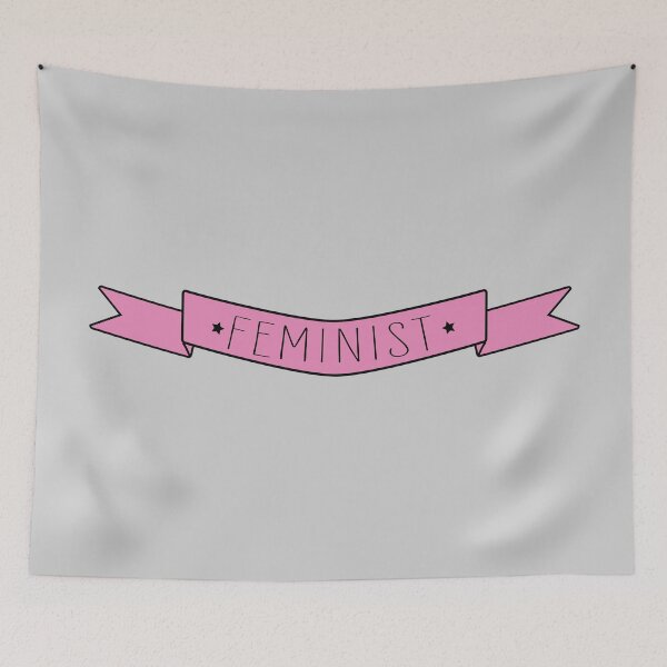 Item preview, Feminist Ribbon designed and sold by feliciasdesigns.