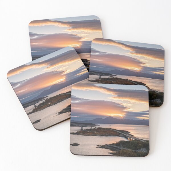 Item preview, Skye Bridge Sunset Cuillins Scotland designed and sold by PhotosEcosse.