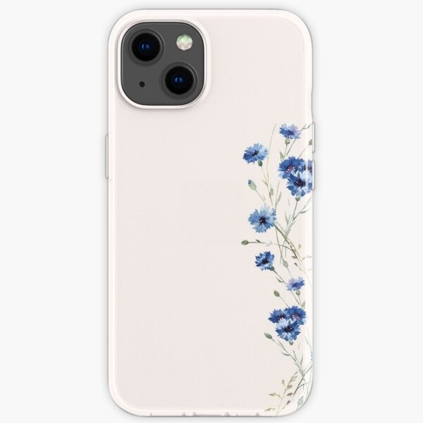 Blue Flower iPhone Soft Case