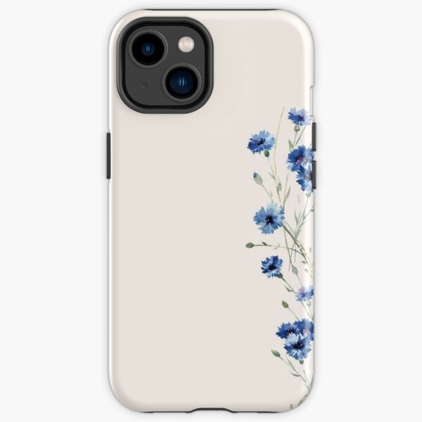 Blue Flower iPhone Tough Case