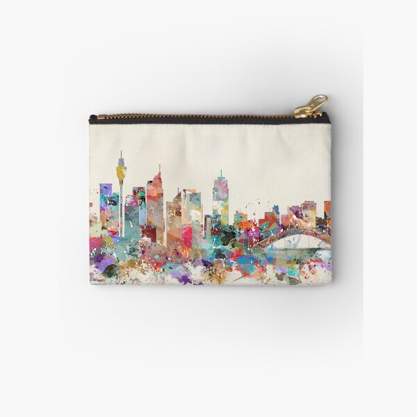 Artikelvorschau, Sydney Skyline Aquarell entworfen und verkauft von bri-b.