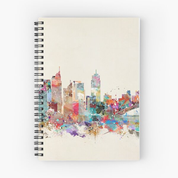 Item preview, sydney skyline watercolor designed and sold by bri-b.