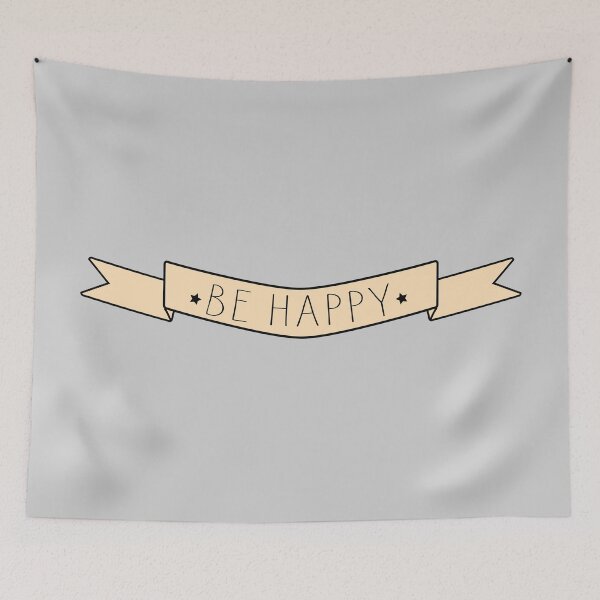 Item preview, Be Happy Ribbon designed and sold by feliciasdesigns.