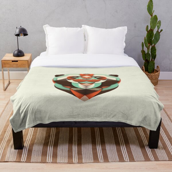 Item preview, Geometric Aztec Bear designed and sold by kaligraf.