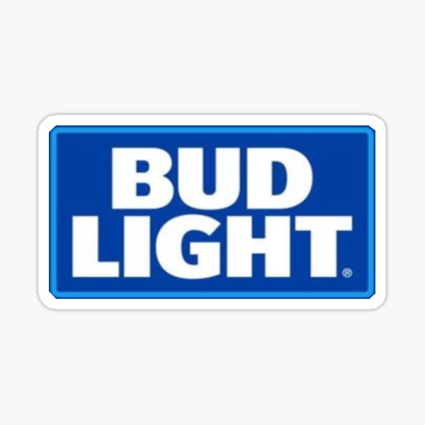 Bud Light Logo Sticker
