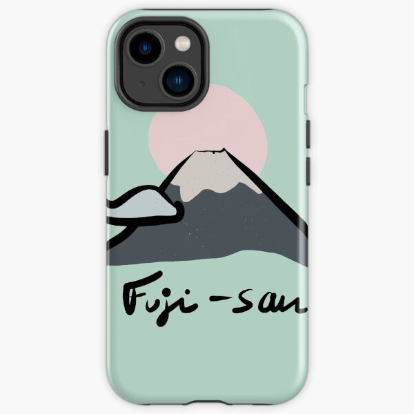Monte icónico de Japón Funda resistente para iPhone