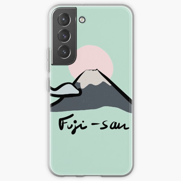 Monte icónico de Japón Funda blanda para Samsung Galaxy