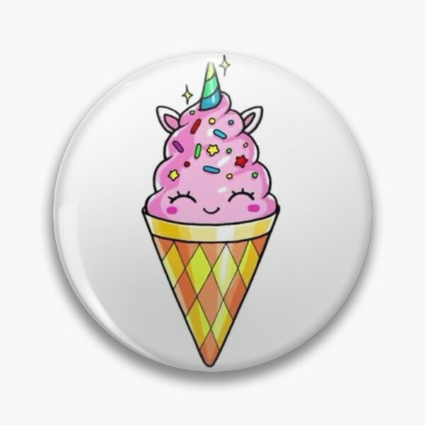 Item preview, Kawaii Cute Unicorn Ice cream designed and sold by KawaiWorld.