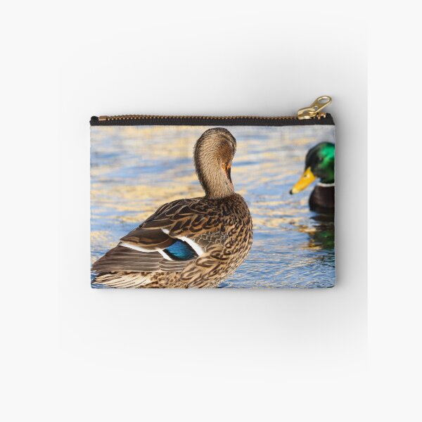 Item preview, Preening duck designed and sold by GreyFeatherPhot.