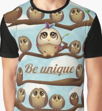 Be Unique Graphic T-Shirt
