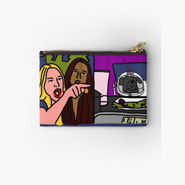 Item preview, Woman Yelling at Cat Memes with Space Dog designed and sold by ellenhenry.