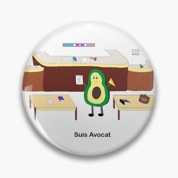 Item preview, Suis Avocat (Attorney at Law) designed and sold by kinetic-passion.