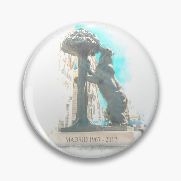 Item preview, Oso y el Madroño Madrid Watercolour Design  designed and sold by Tropical Blood.
