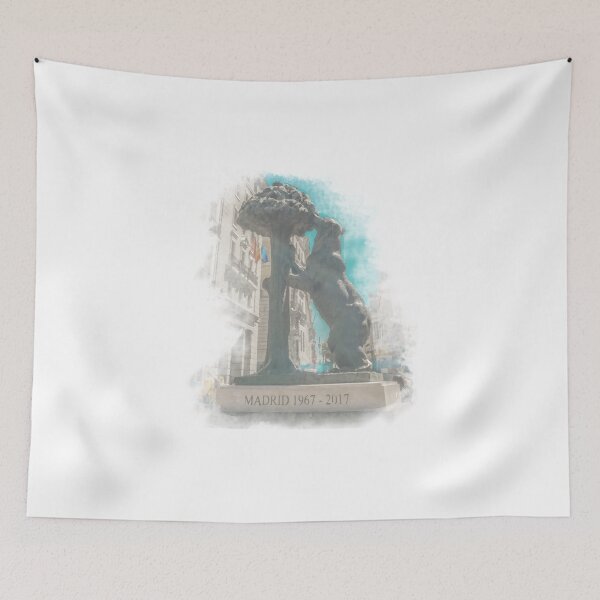 Item preview, Oso y el Madroño Madrid Watercolour Design  designed and sold by Tropical Blood.