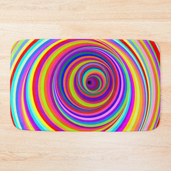Item preview, Hypnotic Psychedelic Rainbow Colors Vertigo Hole designed and sold by BluedarkArt.