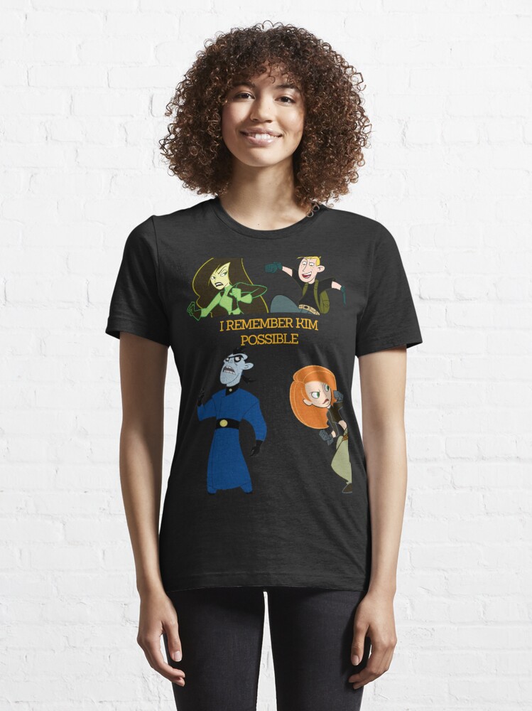 Thumbnail 6 of 7, Essential T-Shirt, I Remember Kim Possible designed and sold by Drakken-blue.