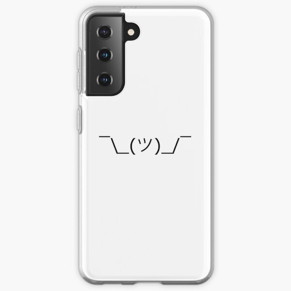 Shrug emoji Samsung Galaxy Soft Case