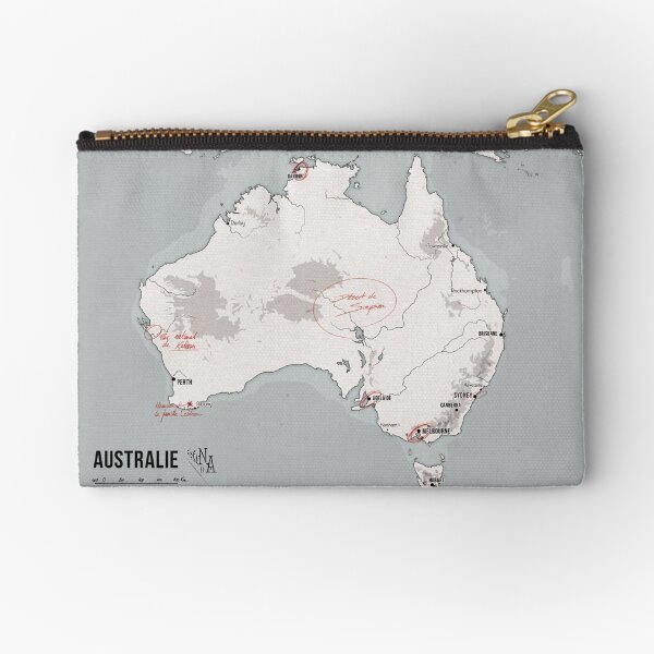 Carte d'Australie - Sorcière de Chair Pochette