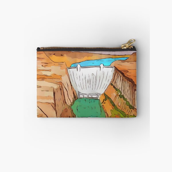 Item preview, Hoover Dam on the Colorado River, on the Nevada-Arizona border. This dam creates Lake Mead. - WelshDesigns designed and sold by welshdesigns.