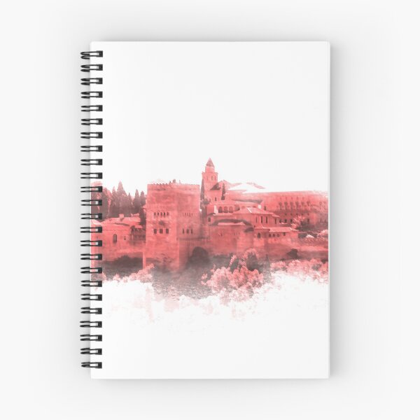 Item preview, GRANADA Alhambra Watercolour Minimalist Design  designed and sold by Tropical Blood.