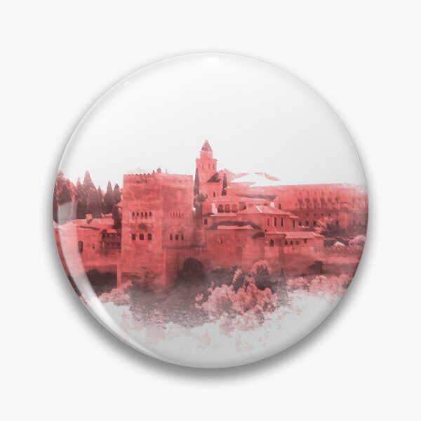 Item preview, GRANADA Alhambra Watercolour Minimalist Design  designed and sold by Tropical Blood.
