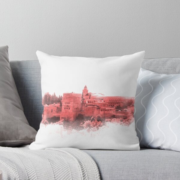 Item preview, GRANADA Alhambra Watercolour Minimalist Design  designed and sold by Tropical Blood.
