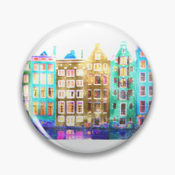Item preview, Amsterdam Vibrant colours Minimalist Design  designed and sold by Tropical Blood.