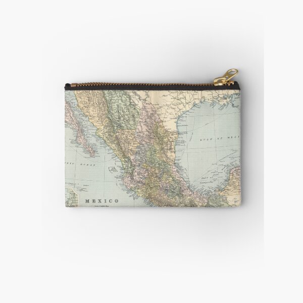Item preview, Vintage Map of Mexico (1891) designed and sold by BravuraMedia.