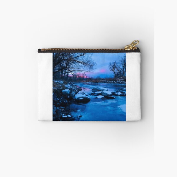Item preview, Pink Sunset over Poudre River | Fort Collins, Colorado designed and sold by voz-captures.