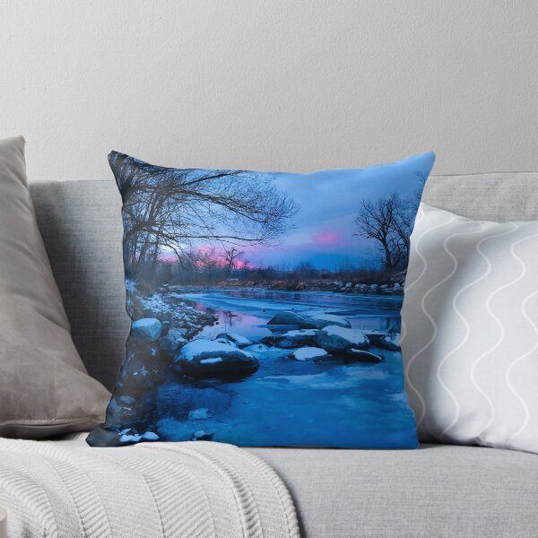 Item preview, Pink Sunset over Poudre River | Fort Collins, Colorado designed and sold by voz-captures.